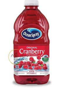 Ocean Spray Original Cranberry Juice 1.89L bottle – rich in antioxidants and tangy flavor
