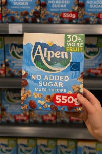 Alpen Original Muesli – wholesome cereal mix of oats, fruits, and nuts