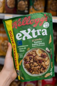 Kellogg’s Granola Frutta e Secca – Healthy Granola with Dried Fruits and Nuts