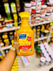 Almarai Mango Juice no added sugar carton – pure mango flavour