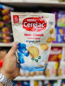 Nestlé Cerelac NutriBiscuit 180g – baby biscuit snack for 12+ months