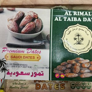 Al Taiba Dates pack showing premium natural fresh dates