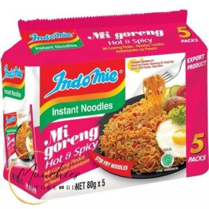Indomie Mi Goreng Hot & Spicy 5 packs instant noodles