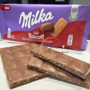 Milka Chocolate with Lotus Biscoff – 90g