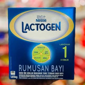 Nestlé Lactogen 1 infant formula milk 1.65kg for 0-12 months babies