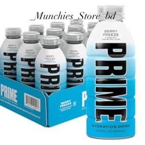 PRIME Berry Freeze Hydration Drink 500ml refreshing berry flavored electrolyte drink