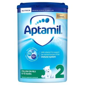 Aptamil 2 follow on milk 800g baby formula 6 to 12 months tin
