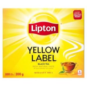 Lipton Yellow Label Black Tea 200g premium tea pack