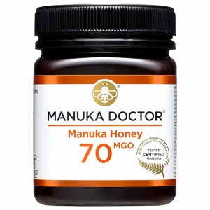 Manuka Doctor Manuka Honey 70 MGO 250g premium imported raw honey jar