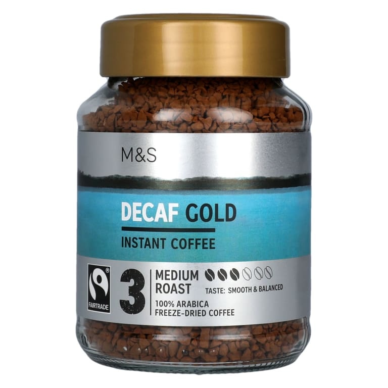 MS Decaf Gold instant coffee 100g caffeine free coffee jar
