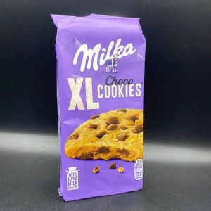 Milka Choco XL Cookies 184gm with delicious Alpine milk chocolate