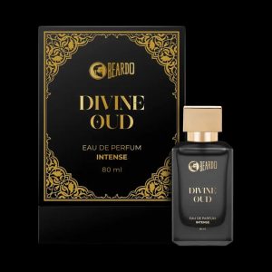 Beardo Divine Oud Eau de Parfum 80ml is a premium men's oud fragrance with saffron, nutmeg, patchouli, and agarwood notes. A sophisticated oriental perfume for daily wear and special occasions. Available at ImportShopBD.
