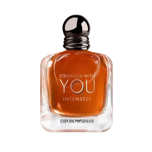 Emporio Armani Stronger With You Intensely Eau de Parfum 100ml is a premium men's fragrance featuring sweet chestnut, vanilla, amber, and woody notes. Perfect for evening wear, dates, and special occasions. Available at ImportShopBD.