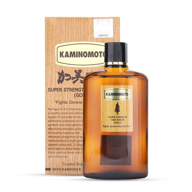 Kaminomoto Super Strength Hair Serum Gold 150ml scalp and hair serum