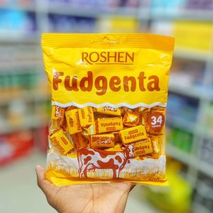 Roshen Fudgenta Candy 785g unglazed creamy caramel candies pack of 68