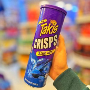 akis Crisps Blue Heat 155.92g Hot Chili Pepper Chips