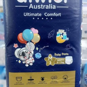 Aiwibi Australia Ultimate Comfort Baby Diapers 48 Pcs ultra soft breathable diapers