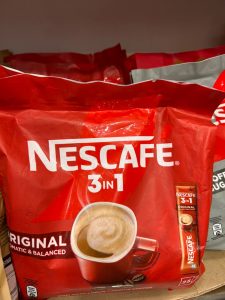 Nescafé 3 in 1 Original Coffee 25 pieces 450g instant coffee sticks