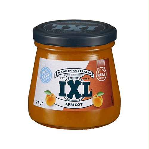 IXL Apricot Jam 100g premium imported apricot fruit jam jar