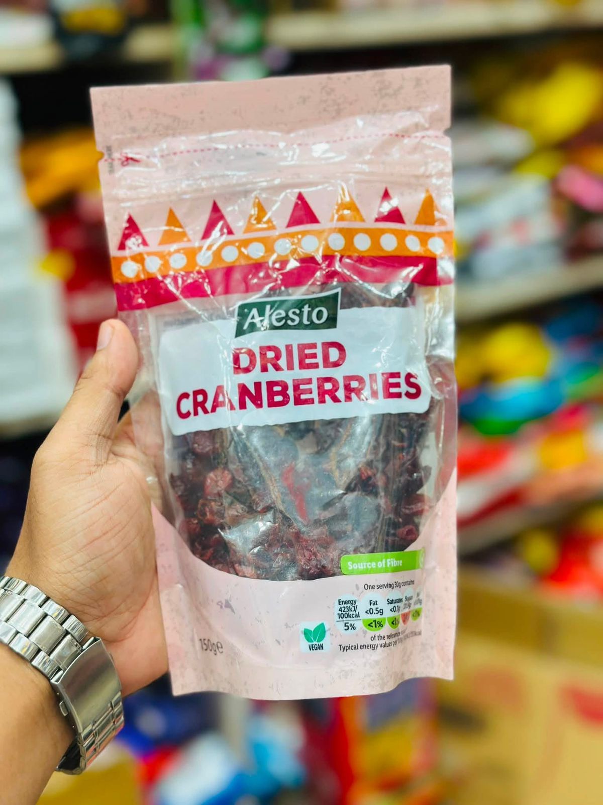 Alesto Dried Cranberries 150gm imported dried fruit Bangladesh