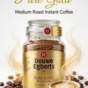 Douwe Egberts Pure Gold Medium Roast Instant Coffee 190g