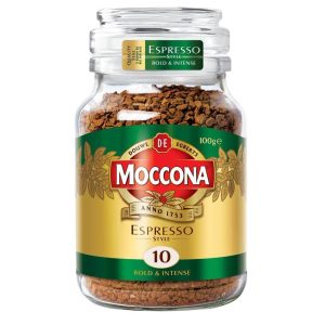 Douwe Egberts Moccona Espresso Roast 10 Bold and Intense Instant Coffee 100g