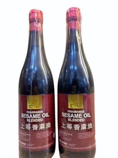 Fragrance Sesame Oil Blend 630mL – Blended Sesame Cooking Oil