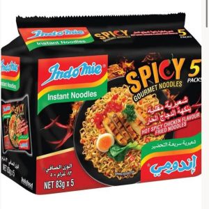 Indomie Mi Segera Spicy Gourmet Noodles 83g × 5