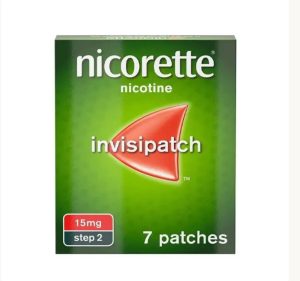 Nicorette Nicotine InvisiPatch 15mg 7 Patches