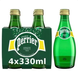 Perrier France 4x330mL Sparkling Mineral Water
