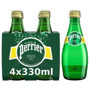 Perrier France 4x330mL Sparkling Mineral Water