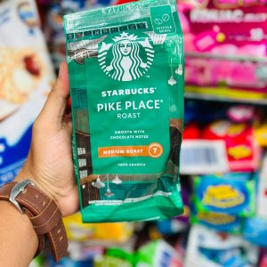 Starbucks Pike Place Roast Whole Bean Coffee 200g Portugal