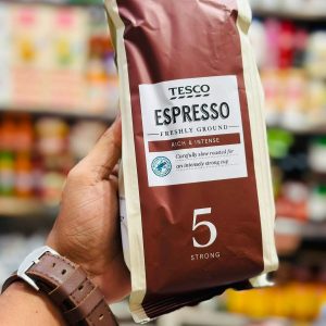 Tesco Espresso Rich and Intense Freshly Ground Coffee 227g