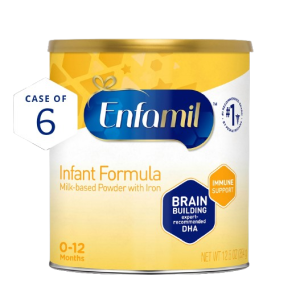 Enfamil Infant Formula 354g cans case of 6 for babies aged 0–12 months