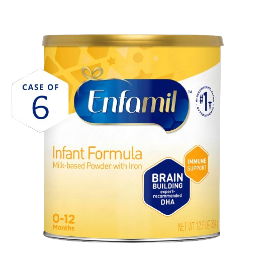 Enfamil Infant Formula 354g cans case of 6 for babies aged 0–12 months