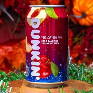 Dunkin Zero Calories Sparkling Plum Drink 350ml