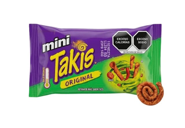 Mini Takis Original Taco Flavour 35g from Mexico
