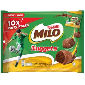 Nestlé MILO Nuggets 10x Party Packs 150g chocolate snack