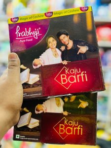 Prabhuji Pure Food Kaju Barfi Indian Cashew Sweet