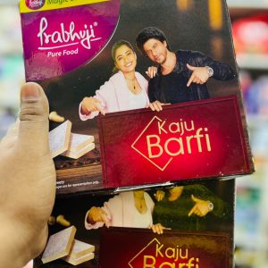 Prabhuji Pure Food Kaju Barfi Indian Cashew Sweet