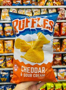 Ruffles Cheddar and Sour Cream Flavored Potato Chips 184.2g USA